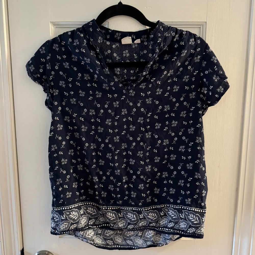 Gap Floral Blouse